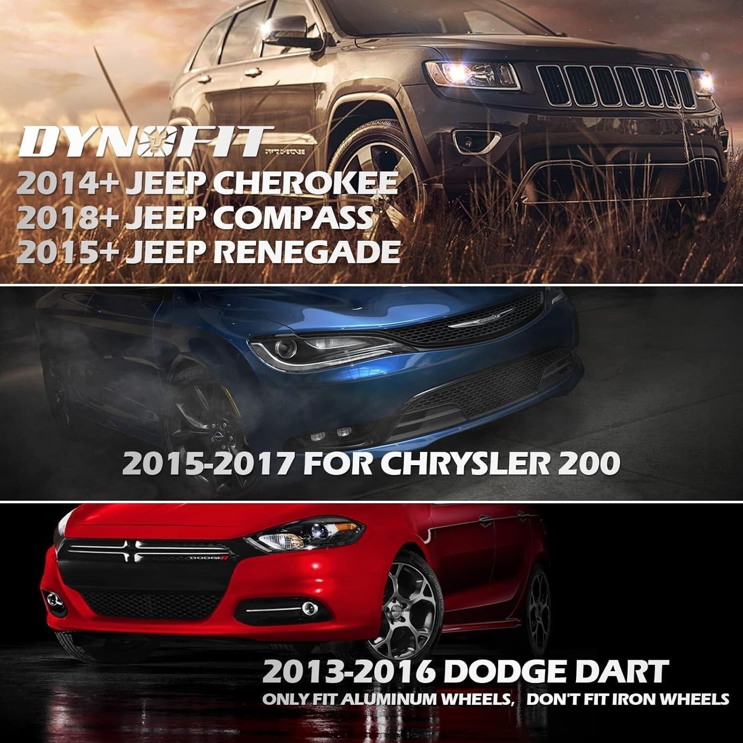 Durable 20-Pack 12x1.25 Chrome Lug Bolts - Upgrade for Jeep Renegade & Compass