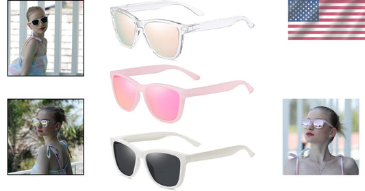 Stylish Retro Polarized Sunglasses for Men & Women - UV400 Protection Included