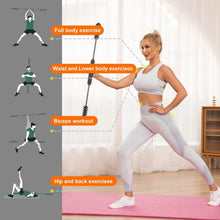 Load image into Gallery viewer, Durable Chrome Elastic Fitness Bar for Strength Training &amp; Injury Recovery