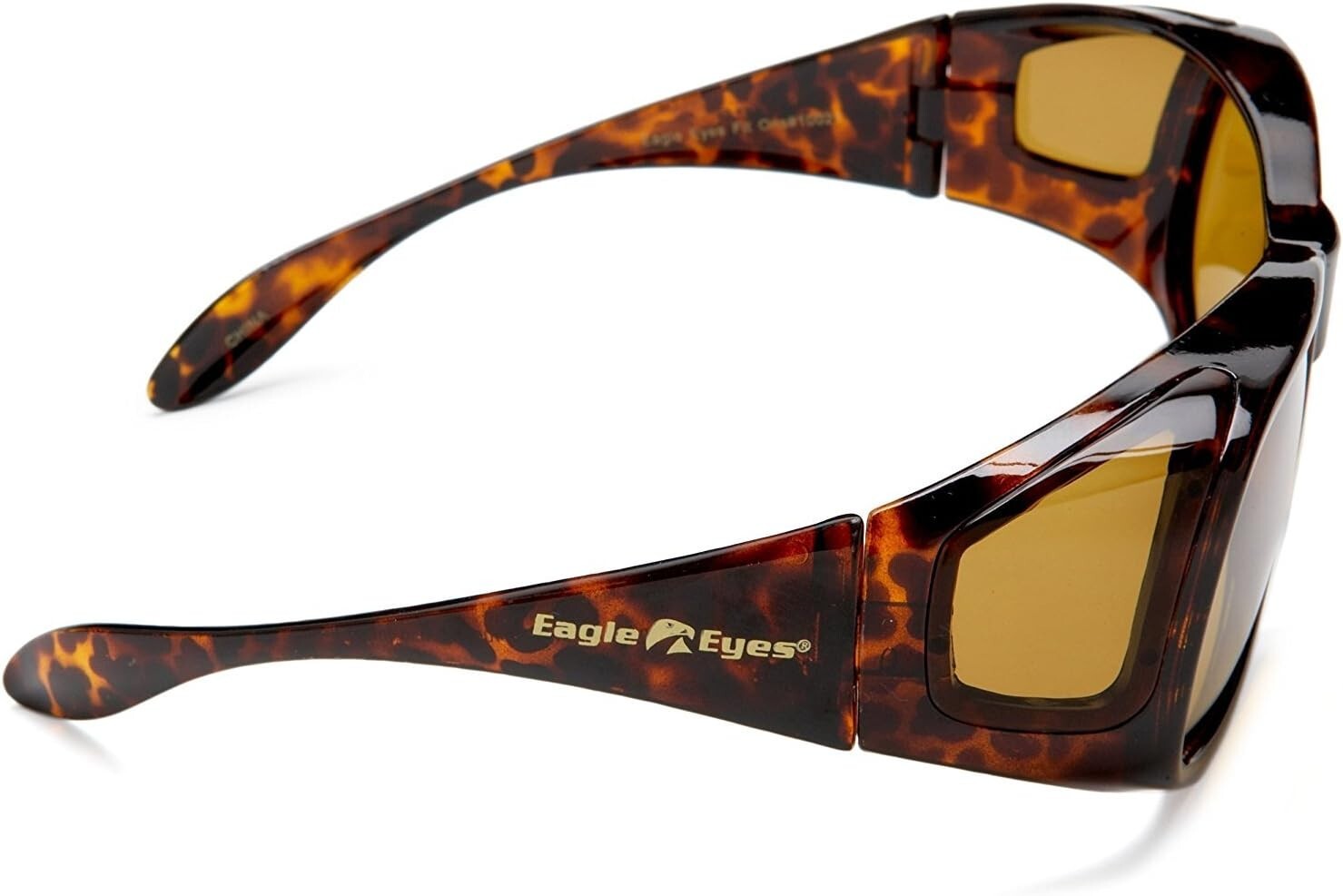 FitOns Tortoise Shell Polarized Sunglasses - Innovative Fit Over Design