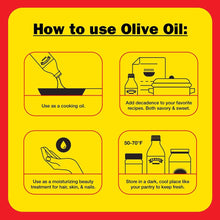 Load image into Gallery viewer, Premium Organic Extra Virgin Olive Oil - Heart Healthy, 128 Fl. Oz from Greece