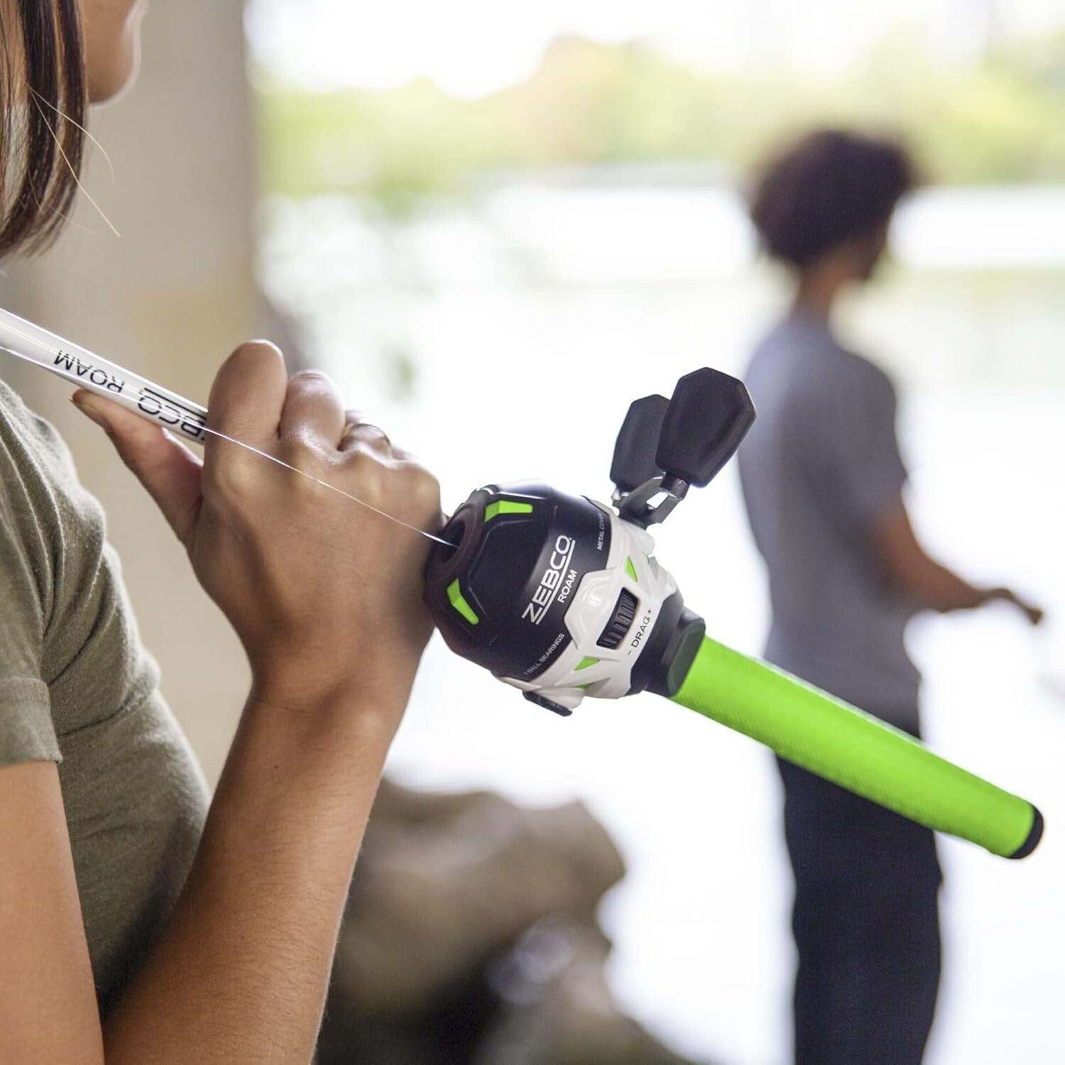 Durable 6' Telescopic Fishing Rod with Spincast Reel - Ultimate Portable Gear