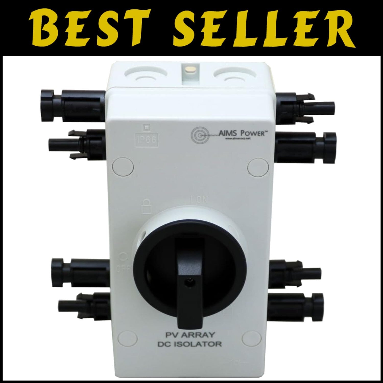 1000V 64A Solar Quick Disconnect Switch - MC4 Compatible, Waterproof Design