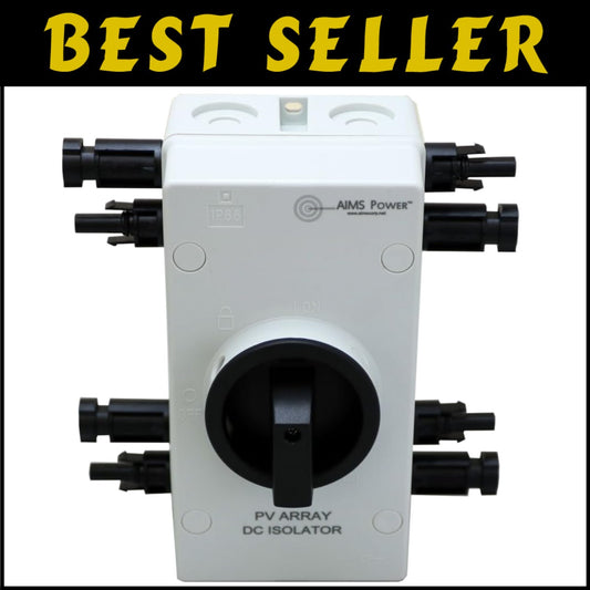 1000V 64A Solar Quick Disconnect Switch - MC4 Compatible, Waterproof Design