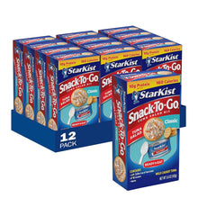 Load image into Gallery viewer, 12-Pack Ready-to-Eat Tuna Salad Kits with Crackers - Quick &amp; Delicious Meals