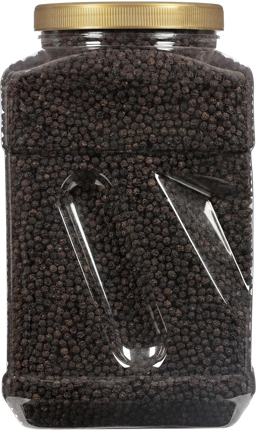 80oz MG-1 Gourmet Black Pepper Whole Peppercorns - All Natural & Gluten Friendly