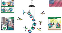 Load image into Gallery viewer, Vibrant Bee-Resistant Hummingbird Feeder with 6 Blue Hanging Balls for Gardens
