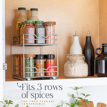 Load image into Gallery viewer, Organize Spices Effortlessly with Heavy-Duty Pull-Out Rack, Lifetime Limited