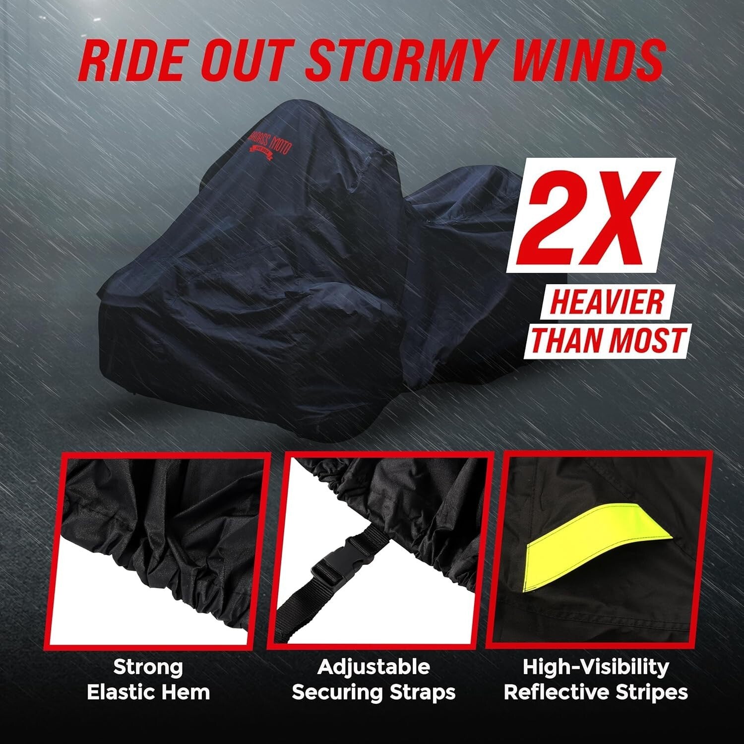 Premium Waterproof Spyder RT Limited Bike Cover with Windshield Protection