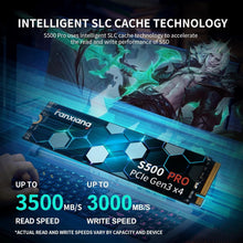 Load image into Gallery viewer, S500 Pro 2TB SSD - 3500MB/s Speed, Shock Resistant, Perfect for Gaming &amp; Work