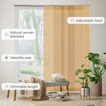 Load image into Gallery viewer, Adjustable Vertical Blinds: Cordless Sliding Door &amp; Room Divider - 45.8" to 86"