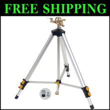 Load image into Gallery viewer, Metal Pulsating Sprinkler with 48'' Adjustable Tripod - QuickConnect Garden Tool