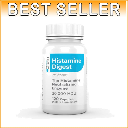 Fast-Acting Diamine Oxidase Enzyme - 120 Caps for Histamine Sensitivity Support