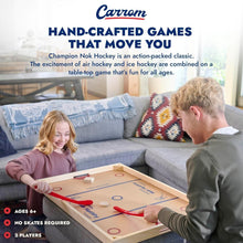 Load image into Gallery viewer, Portable Standard Size Nok Hockey Board Game - Perfect for Adventure and Fun