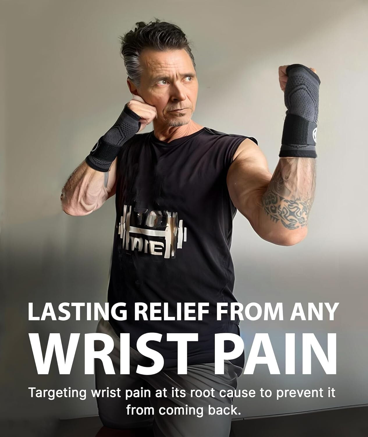 Adjustable Wrist Brace for Carpal Tunnel - Breathable & Pain-Relieving Design