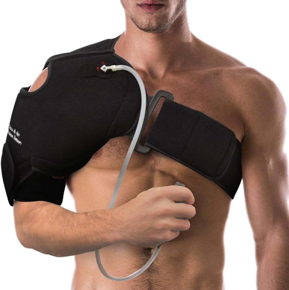 Rotator Cuff Injury Shoulder Brace with Hot/Cold Gel Pack - Accelerate Healing