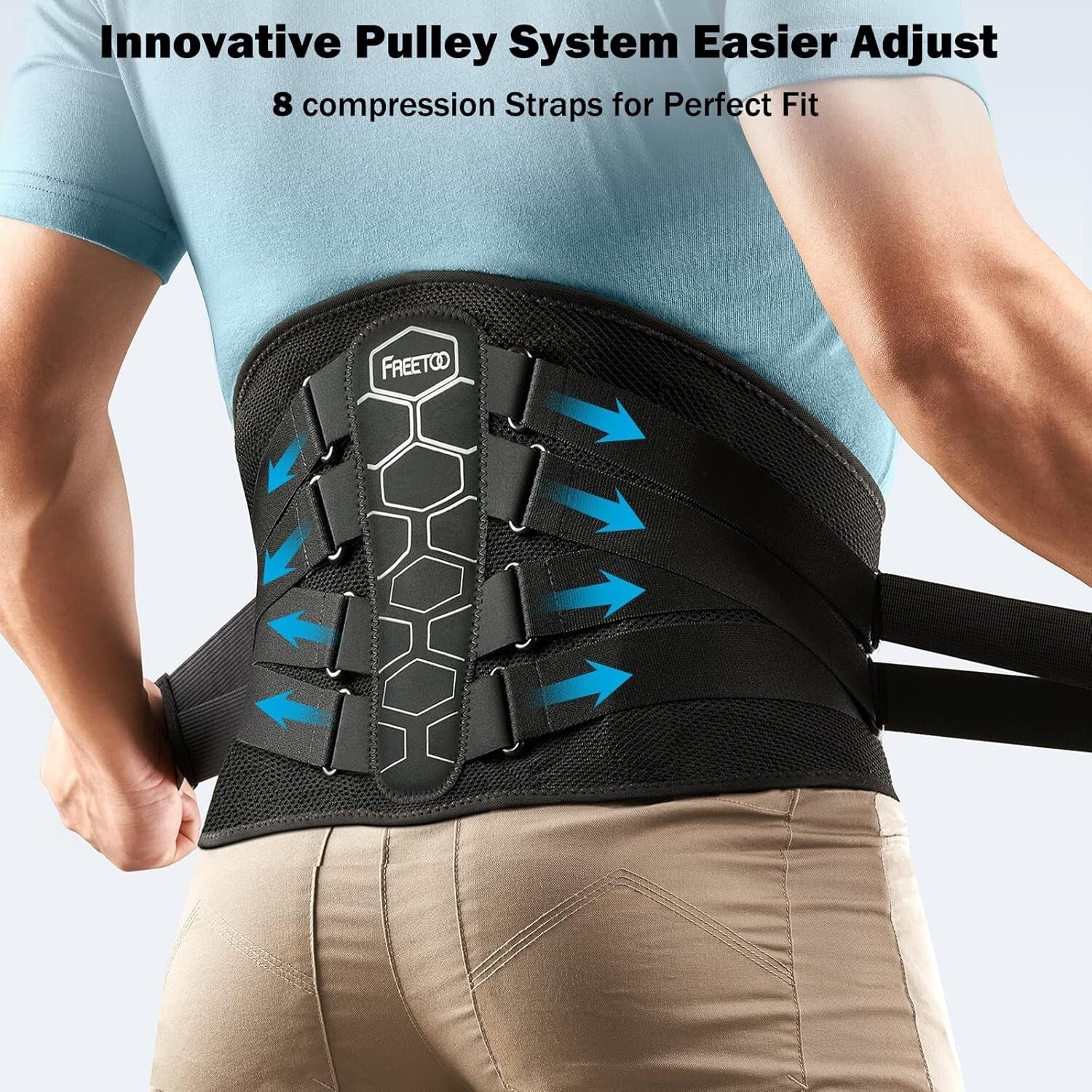 Ultimate Lumbar Support Belt for Herniated Disc, Sciatica Relief - Unisex Fit