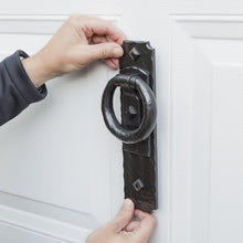 Load image into Gallery viewer, Stylish Magnetic Garage Door Hardware - Rustic 6-Piece Set with Handles &amp; Hinges