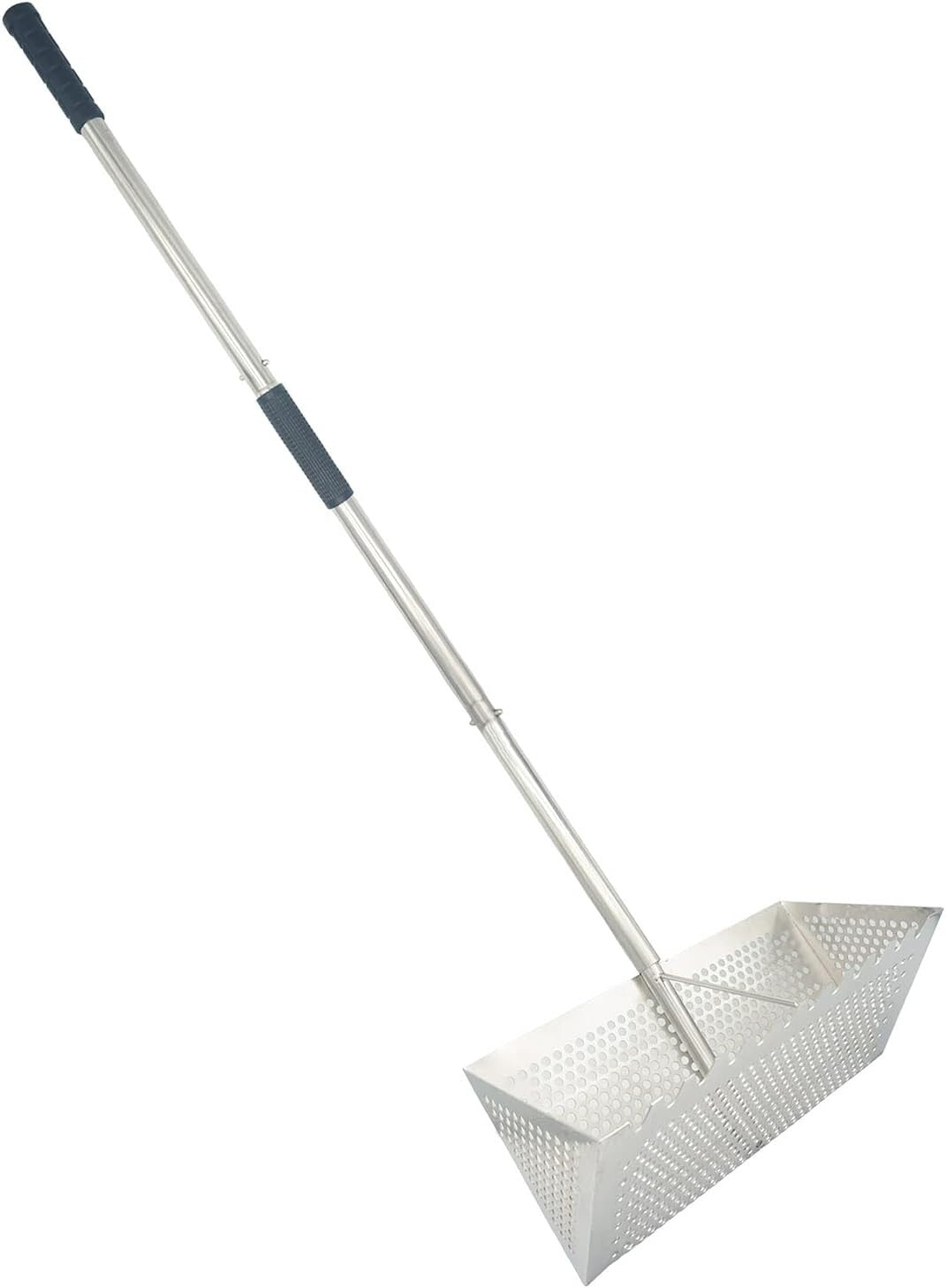 Stainless Steel Sand Fleas Rake with Non-Slip Handle - Travel-Friendly