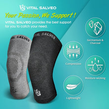 Load image into Gallery viewer, Pain Relief Compression Knee Brace - VITAL SALVEO XL for 24/7 Comfort &amp; Recovery