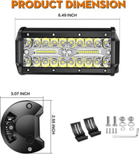 Load image into Gallery viewer, IP68 Waterproof LED Light Bar with 48,000 Lumens - Universal Fit for Vehicles