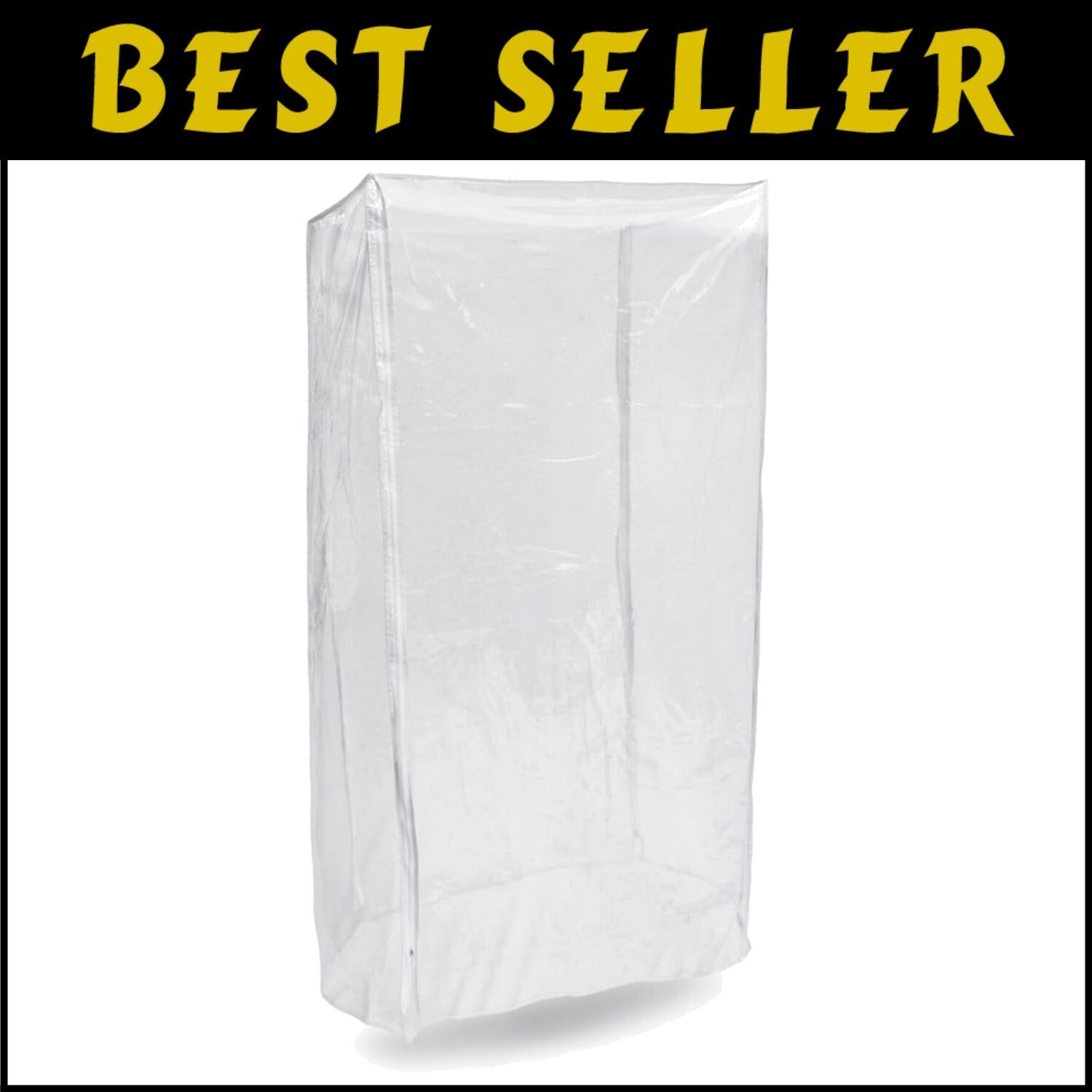 Clear PVC Commercial-Grade Sheet Pan Rack Cover - 20-Tier, 28x23x61 Inches