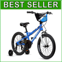 Load image into Gallery viewer, Koen 18-Inch Kids Bike with Adjustable Seat - Confidence-Building Training Bike