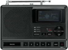 Load image into Gallery viewer, All-in-One NOAA Weather Alert Radio with LCD, Alerts &amp; Auxiliary Connectivity