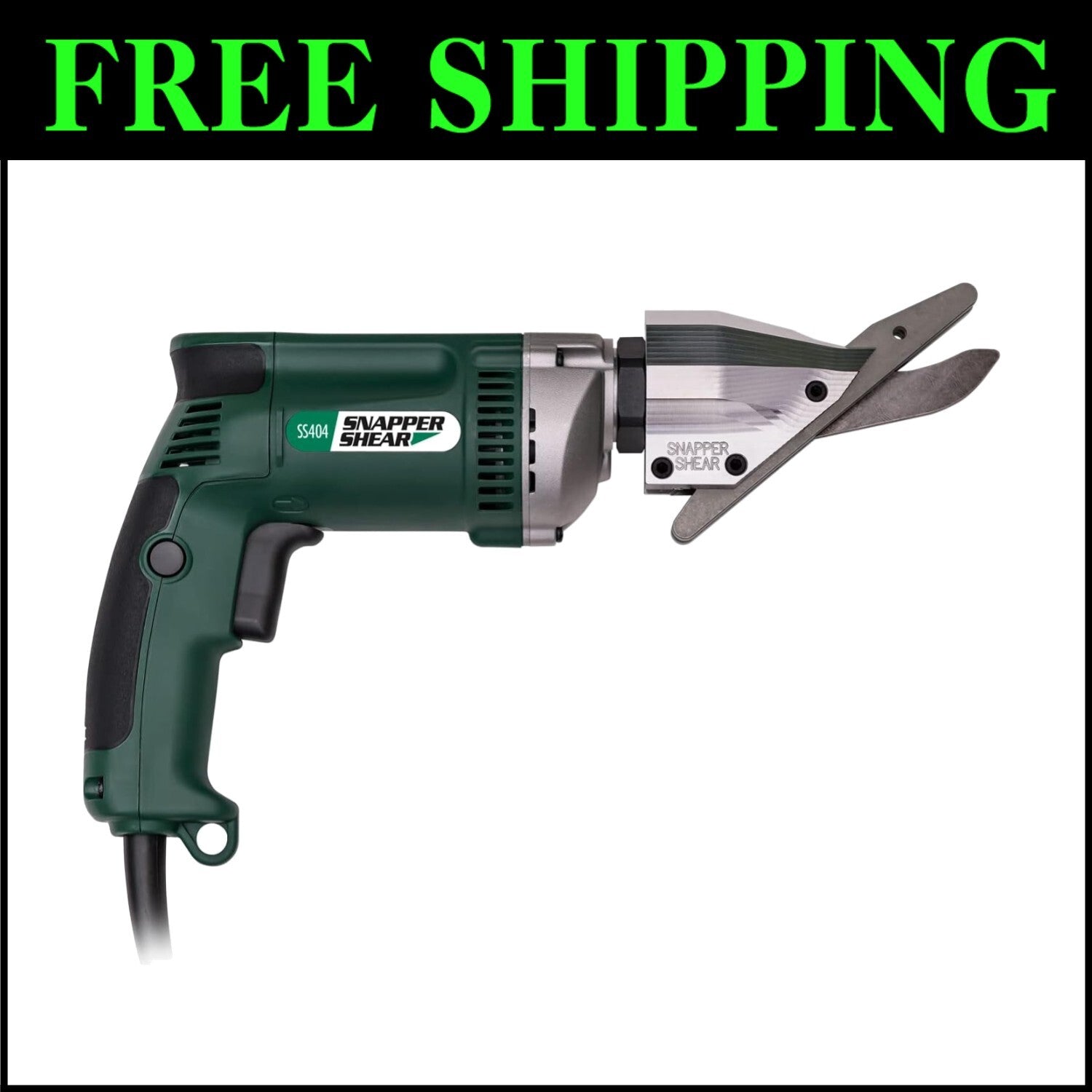 Reversible Blade Electric Shear for Fiber Cement Siding - 20,000 Linear Feet