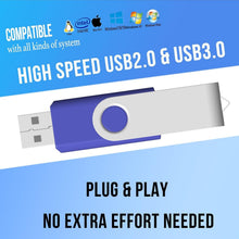 Load image into Gallery viewer, Versatile 32GB USB 3.0 Flash Drive Pack - Colorful, Fast, and Convenient