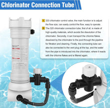 Load image into Gallery viewer, Efficient Pool Chlorinator Feeder with Bottom Drain - Easy Setup &amp; Maintenance