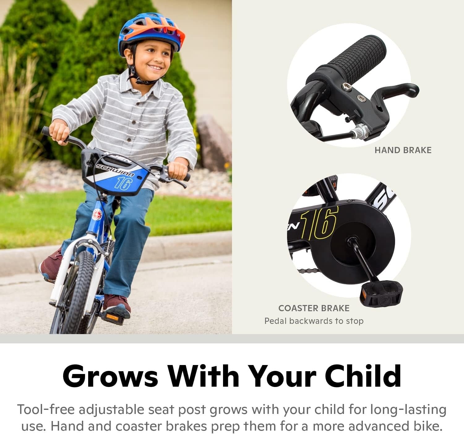 Elm 12-Inch Kids Bike with SmartStart Design & Adjustable Seat for Ages 2-4