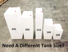 Load image into Gallery viewer, Seamless 21 Gallon Fresh/Gray Water Tank 39" x 16" x 8" for RVs and Trailers