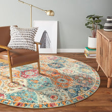 Load image into Gallery viewer, Soft 6ft Round Area Rug with Non-Slip Backing - Machine Washable Home Essential