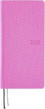 Load image into Gallery viewer, Stylish 2025 Hobonichi Techo MEGA Weekly Planner - Portable Sweet Purple Design