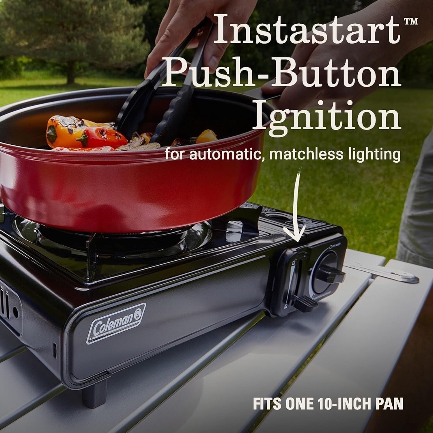 Efficient 1-Burner Butane Stove with Carry Case - Perfect for Camping & Picnics