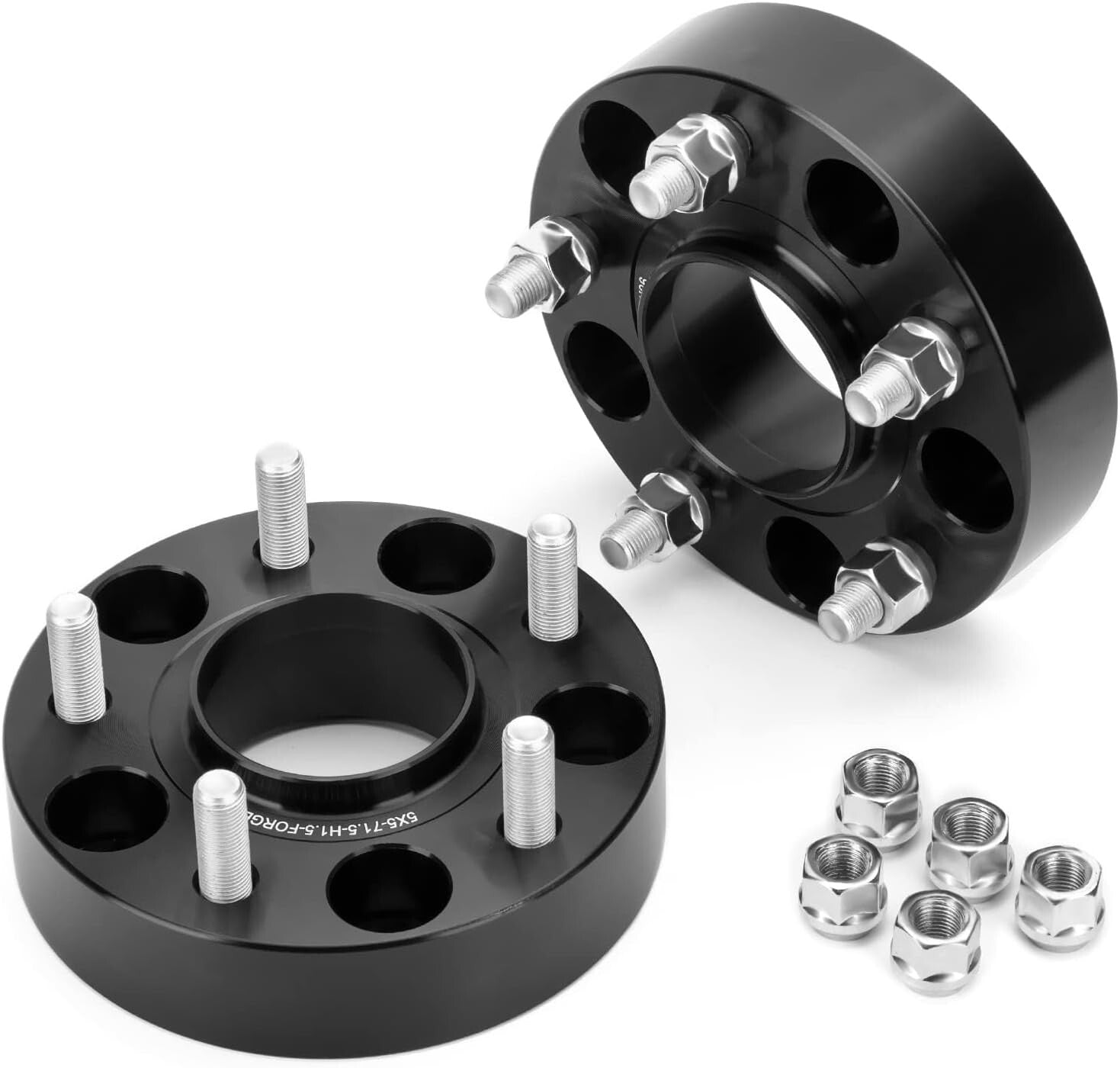 1.5" Thick KSP Wheel Spacers for Jeep - 4 Pcs with 20 Bolts, Vibration-Free Fit
