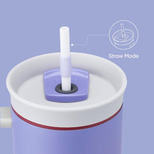 Load image into Gallery viewer, Light Purple 40 oz BPA-Free Insulated Tumbler with Straw – Perfect for On-The-Go