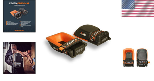 Ergonomic Knee Protection for Construction & Gardening - Comfortable & Durable