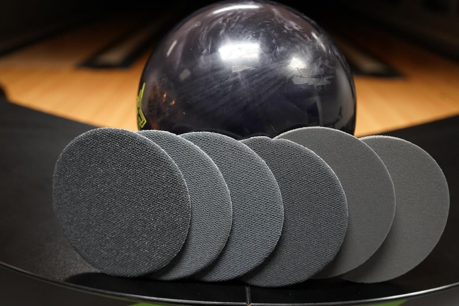 All-In-One Bowling Sanding Pad Set - 6 Pack with Varied Grits for Optimal Care