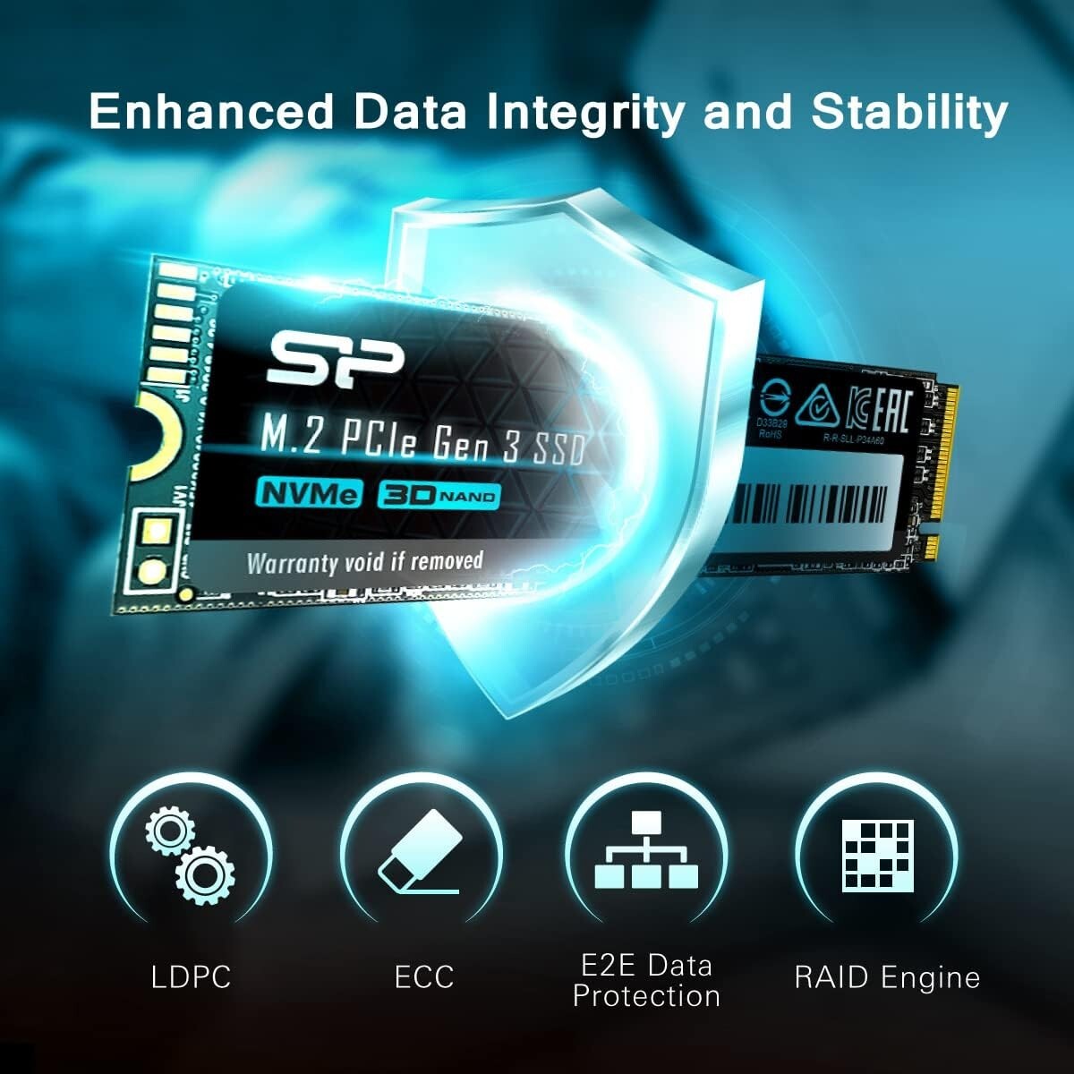 Fast 1TB Silicon Power NVMe SSD - Transform Your Computing Experience