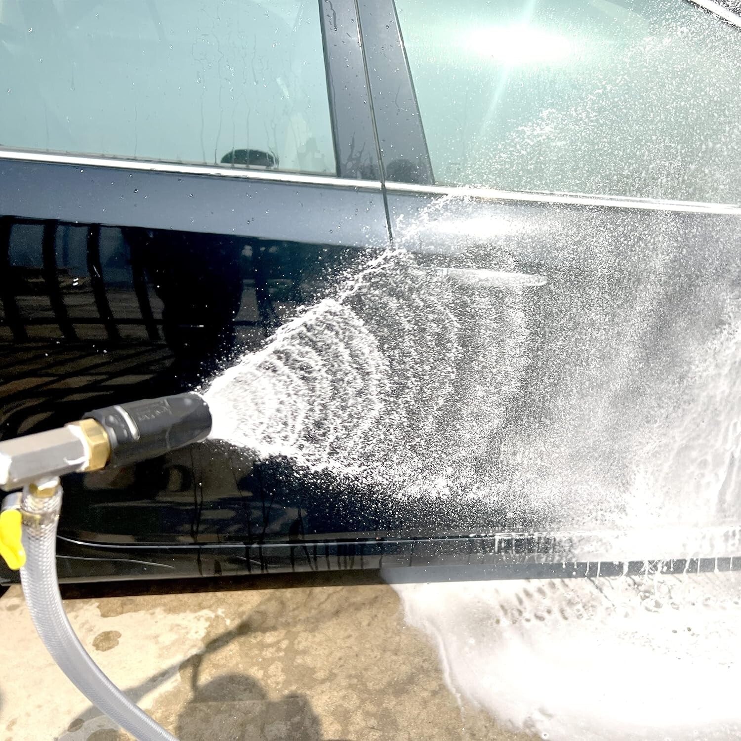 Dual Usage Downstream Injector Kit for High-Pressure Washing with 40ft Range