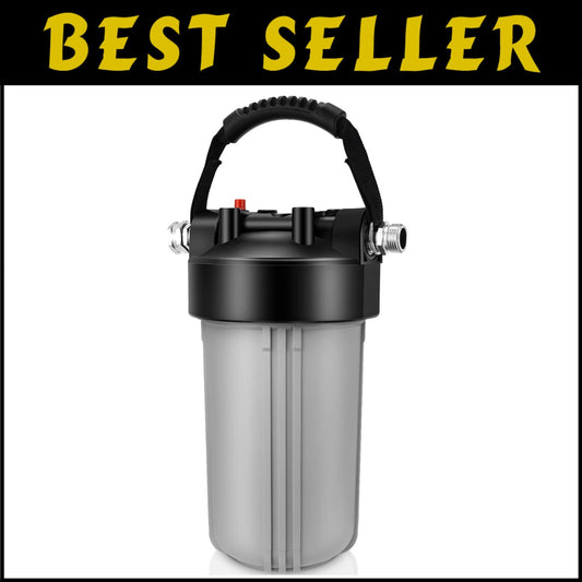 Premium 5-Stage RV Water Filter System - Clog-Resistant & Portable Solution