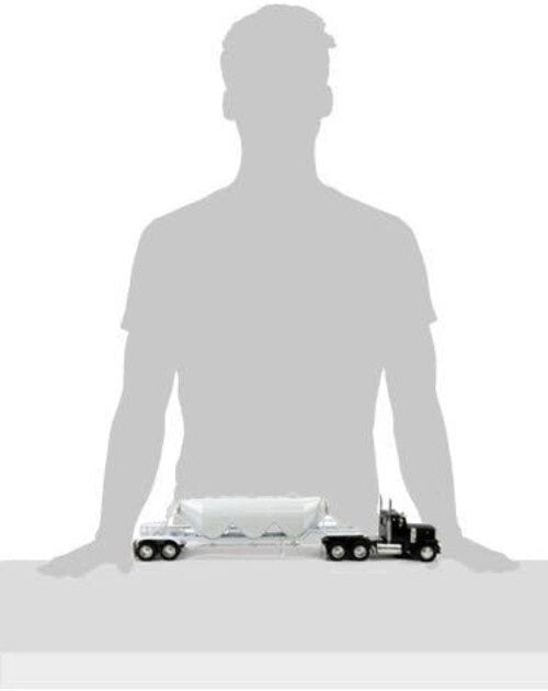 Die-Cast 1:32 Scale Peterbilt 379 Long Hauler with Realistic Trailer - Toy Truck