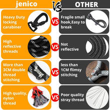 Load image into Gallery viewer, Reflective Long Dog Leash 100 FT - Bungee Safety &amp; Comfort Padded Handle