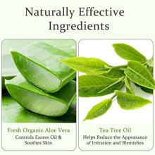 Load image into Gallery viewer, Natural Aloe Vera Gel Infused with Tea Tree Oil - 900ml for Skin &amp; Scalp Care