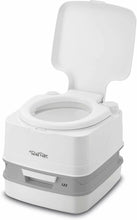 Load image into Gallery viewer, Elegant White 135 Floor-Mounted Portable Toilet – Ideal for RVs, Boats, and Vans