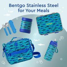 Load image into Gallery viewer, Multi-Compartment Kids Lunch Box - Leak-Proof &amp; Stylish Shark Design for Ages 3+