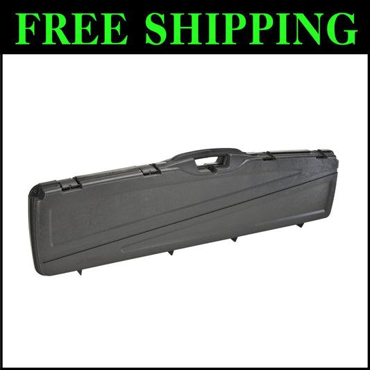 Thick-Walled Hard Gun Case for Scoped & Non-Scoped Rifles, 50-Inch Capacity
