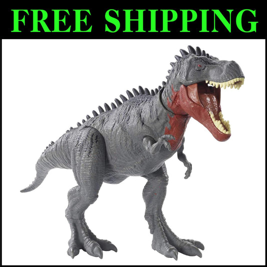 Interactive Jurassic World Tarbosaurus Dinosaur Action Figure - Chomping Motion
